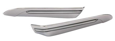 Ciro Light Accents For Harley Tour-Pak, Smooth Styling, Chrome or Black Finishes - Wisconsin Harley-Davidson