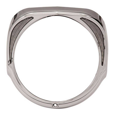 Ciro Fang LED Headlight Bezels, Fits Harley '96-'13 Touring - Chrome or Black - Wisconsin Harley-Davidson