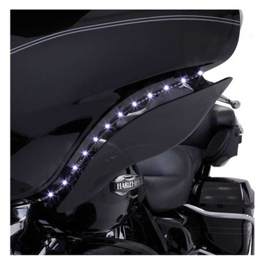 Ciro '14-up H-D Touring LED Bat Blades - Black, Easy Installation 45102 - Wisconsin Harley-Davidson