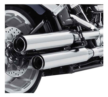 Harley-Davidson Screamin Eagle Street Cannon Mufflers - Long, Domestic 64900690 - Wisconsin Harley-Davidson