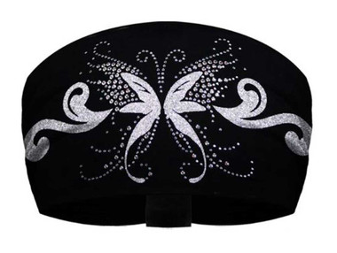 That's A Wrap Women's Rhinestone Accented Angelic Butterfly Knotty Band KB1125S - Wisconsin Harley-Davidson