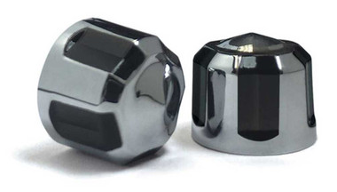 Ciro Diamond Cut Low Crown Bolt Screw Cap Set for Harley, 3 Finishes Available - Wisconsin Harley-Davidson