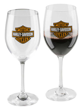 Harley-Davidson® Core Bar & Shield Double Old Fashioned Set - 10