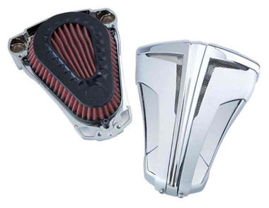 Ciro Cipher Air Cleaner, Available in 4 Finishes, Fits 08-16 H-D Touring Models - Wisconsin Harley-Davidson