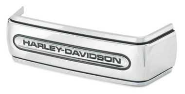 Harley-Davidson Chrome Script Battery Cover Band, Fit 06-17 Dyna Models 66443-06 - Wisconsin Harley-Davidson