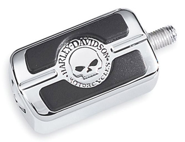 Harley-Davidson Willie G Skull Shifter Peg, Chrome - Multi-Fit Item 34689-04 - Wisconsin Harley-Davidson