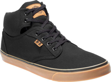 Harley-Davidson Men's Wrenford Black or Grey Canvas Sneakers D93544 D93545 - Wisconsin Harley-Davidson