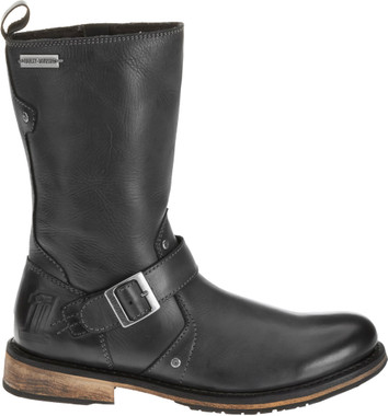 Harley-Davidson Men's Brendan 10- Inch Boots, Gray/Black or Brown D93194 D93195 - Wisconsin Harley-Davidson