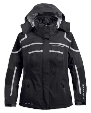 Fulmer Women's 452 Legacy Two-Piece Reflective Rain Suit - Black