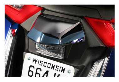 Ciro Goldstrike TWINART License Plate Light Lid - Chrome, Gold Wing Models 78300 - Wisconsin Harley-Davidson