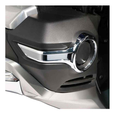 Ciro Goldstrike Fog Light Trim Rings Trim - Chrome, Fits Gold Wing Models 78220 - Wisconsin Harley-Davidson