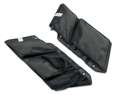 Harley-Davidson Saddlebag Wall Organizer, Fits Touring Models - Black 90200882 - Wisconsin Harley-Davidson