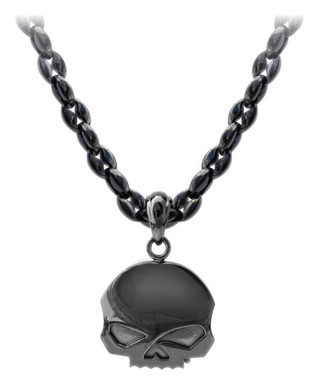 Harley-Davidson® Men's Stainless Steel Willie G Skull Disc
