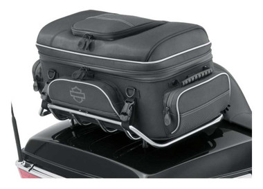 Harley-Davidson Onyx Premium Luggage Tour-Pak Rack Bag - Black 93300123 - Wisconsin Harley-Davidson