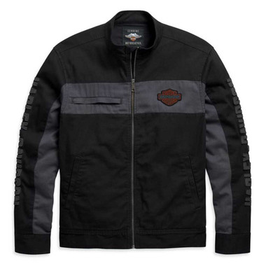 Harley-Davidson® Men's Passage Adventure Functional Jacket, Black