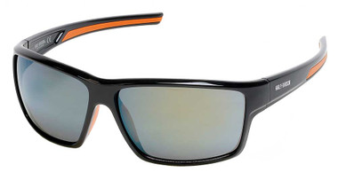 Harley-Davidson Men's Deep Sport Wrap Sunglasses, Black Frame/Bordeaux Lenses - Wisconsin Harley-Davidson