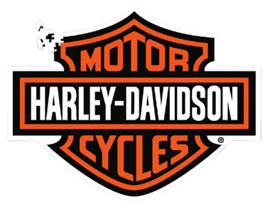 Harley-Davidson® Bar & Shield Logo Shaped Puzzle - 571 Pieces, 24.5 x 19 inches - Wisconsin Harley-Davidson