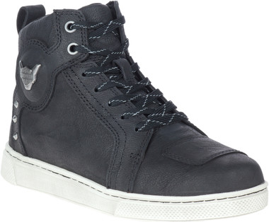 Harley-Davidson Women's Bateman 4.5-Inch Black or Grey Motorcycle Boots, D84656 - Wisconsin Harley-Davidson