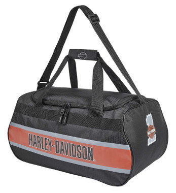 Harley-Davidson Trailblazer #1 Logo Duffel Bag w/Adjustable Strap - Rust Vintage - Wisconsin Harley-Davidson