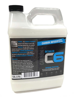 C6 Carbon Infused Automotive Paint Detailer Durable Protection & Shine Coating for all Vehicles from UV, Acid Rain, Road Salt and Scuffs - 1 Gallon - Wisconsin Harley-Davidson