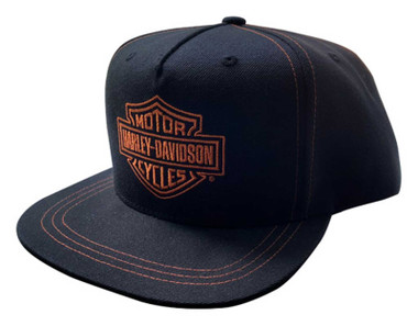 Harley-Davidson® Men's Embroidered Trademark Curved Brim