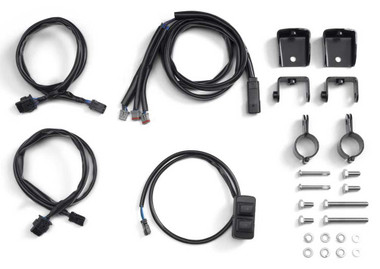 Harley-Davidson Auxiliary Light Installation Kit, Fits 14-later Touring 68000341 - Wisconsin Harley-Davidson