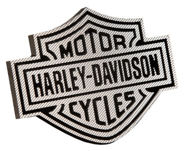 Harley-Davidson Diamond Cut Bar & Shield Logo Metal Hitch Plug, Universal Fit - Wisconsin Harley-Davidson