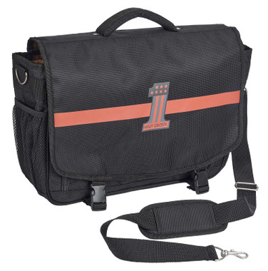 HDMC Messenger Bag - Black/Silver