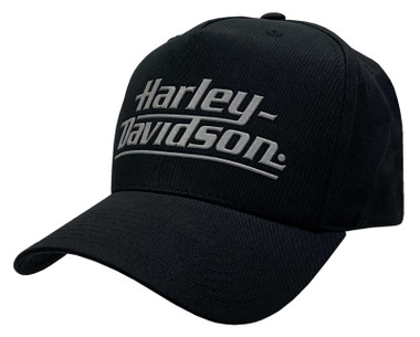 Harley-Davidson Mens Reflective H-D Curved Bill Snapback Adjustable Baseball Cap - Wisconsin Harley-Davidson