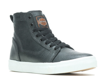 Harley-Davidson Delmont Unisex Black, Grey, Tan, Navy Fashion Sneakers D71008 - Wisconsin Harley-Davidson