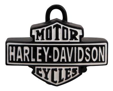 Harley-Davidson Vintage Bar & Shield Logo Shaped Ride Bell - Black Finish - Wisconsin Harley-Davidson