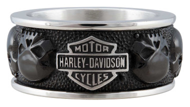 Harley-Davidson® Men's Vintage B&S Hardware Ring Band