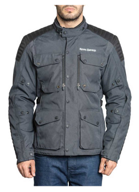 Royal Enfield Khardungla All-Weather Abrasion Resistant Riding Jacket - Gray - Wisconsin Harley-Davidson