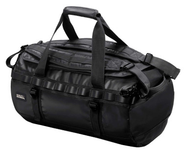 Harley-Davidson Water-Resistant Functional Hybrid Duffel Bag/Backpack - Black - Wisconsin Harley-Davidson