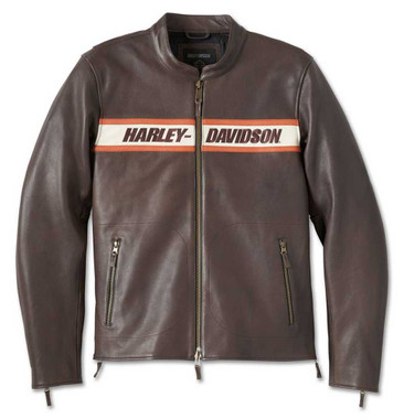 Harley-Davidson® Men's Victory Lane Leather Jacket 98057