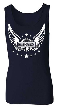 Harley-Davidson® Women's Wounded Warrior Project Tank Top - Gray