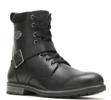 Harley-Davidson® Men's 6.75-Inch Hadan Black Motorcycle Boots