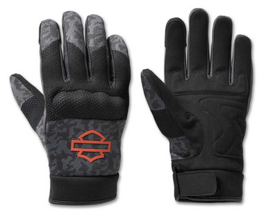 Harley-Davidson® Men's Dyna Knit Mesh Full-Finger Gloves