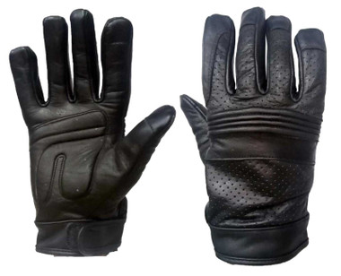 Harley-Davidson® Women's Bar & Shield Fingerless Leather Gloves, Black  98170-21VW - Wisconsin Harley-Davidson