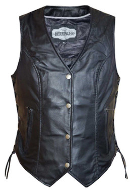 Harley-Davidson Women's Leather Vests - Wisconsin Harley-Davidson