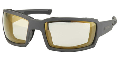 Harley-Davidson Men's Tour of Duty Yellow Light-Adjusting Riding Eyewear - Black - Wisconsin Harley-Davidson