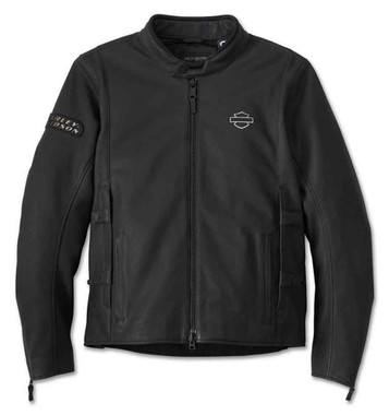 HARLEY-DAVIDSON レザージャケット ベゼルバイカーカラー・レザージャケット -ハーレーダビッドソン