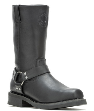 Harley-Davidson® Men's Hustin Skull Waterproof Motorcycle Boots, D96294 - Wisconsin Harley-Davidson