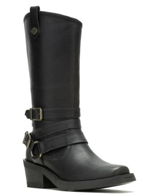 た*゜様 Harley Davidson ブラックロングブーツ Harley-Davidson® Women's Almand WP Slate or Brown 9