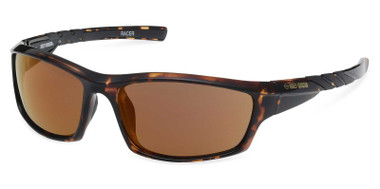 Harley-Davidson Women's Racer Square Sunglasses, Dark Havana Plastic Frames - Wisconsin Harley-Davidson
