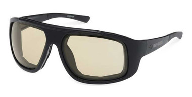 Harley-Davidson Men's Crusher Photochromic Sunglasses, Shiny Black Frames - Wisconsin Harley-Davidson