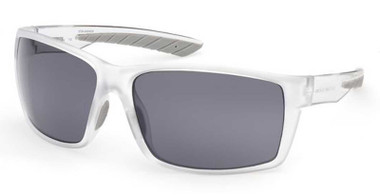 Harley-Davidson Men's Tech Square Sunglasses, Crystal Frames & Smoke Lenses - Wisconsin Harley-Davidson