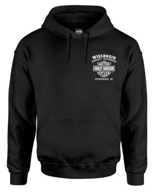 Harley-Davidson® Men's Shady Biker Skull Cotton-Blend Zip-Up