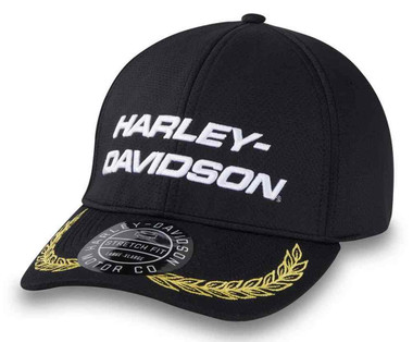 Harley-Davidson Men's Start Your Engines Stretch Fit Baseball Cap 97720-24VM - Wisconsin Harley-Davidson