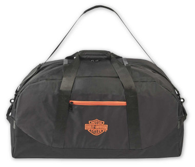 Harley-Davidson Rugged High-Density Nylon Bar & Shield Dura-Duffel 30" - Black - Wisconsin Harley-Davidson